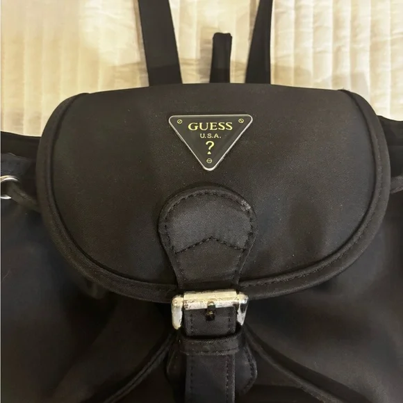 GUESS Classic Black Backpack.wb625 - Picture 2 of 10